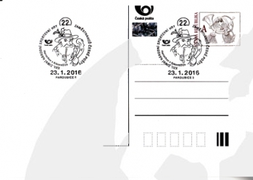 CDV - Ruční příležitostné poštovní razítko s ochoty ● - I. pololetí 2016